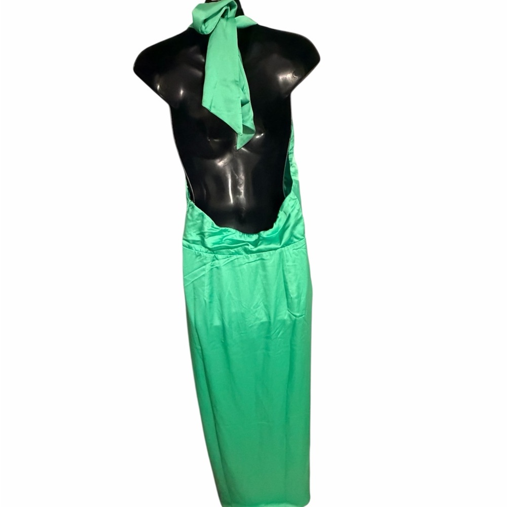 Show Me Your MuMu Vibrant Green Adele Maxi Dress - Picture 5 of 12